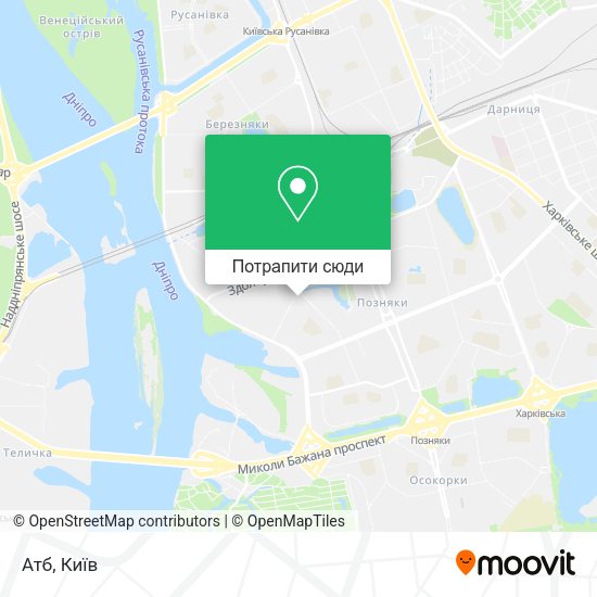 Карта Атб