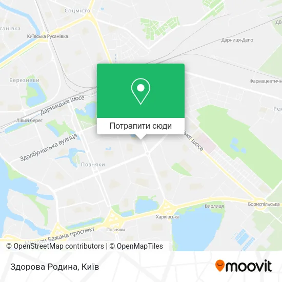 Карта Здорова Родина