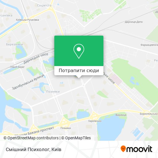 Карта Смішний Психолог