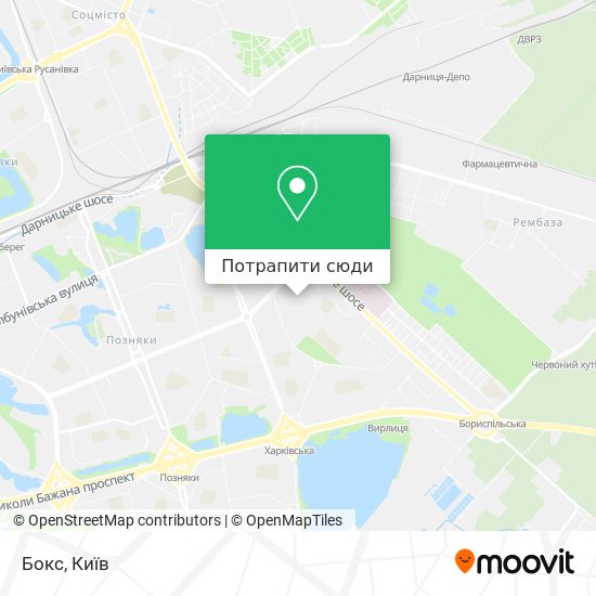 Карта Бокс