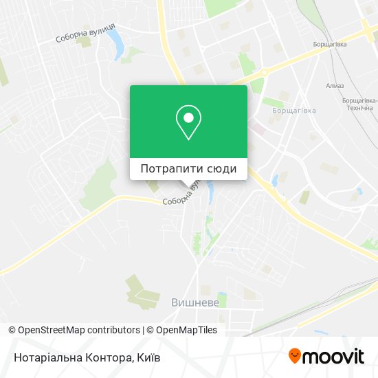 Карта Нотаріальна Контора