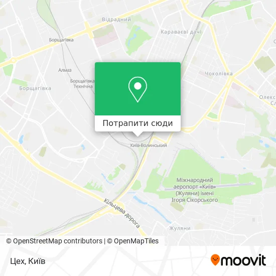 Карта Цех