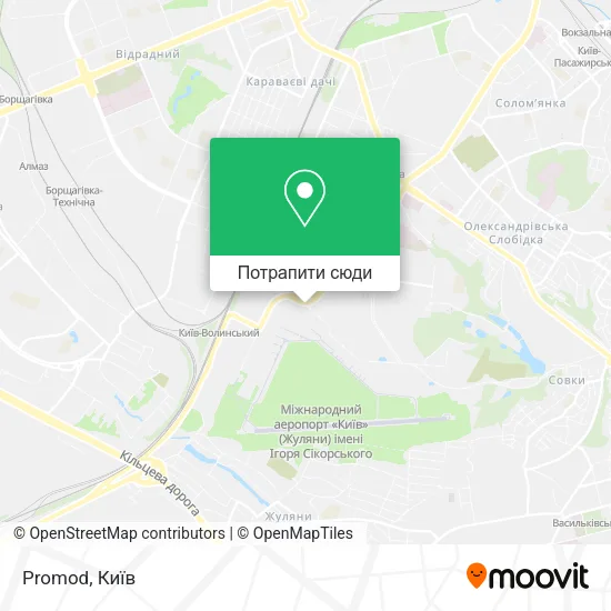 Карта Promod