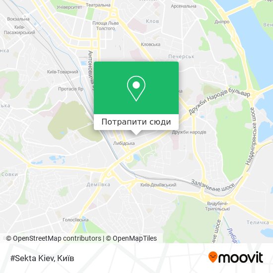 Карта #Sekta Kiev