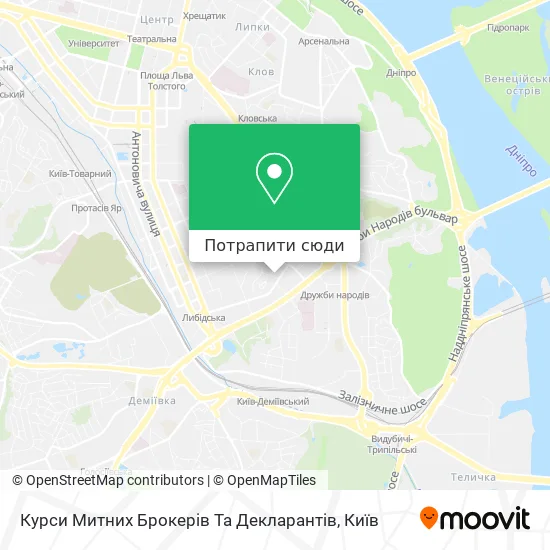 Карта Курси Митних Брокерів Та Декларантів