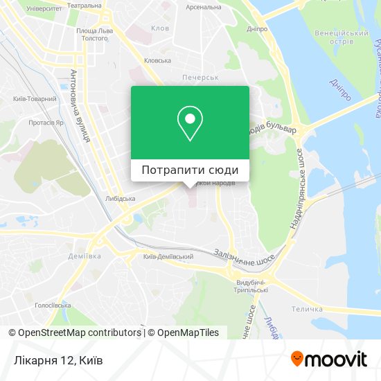 Карта Лікарня 12