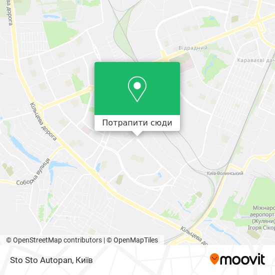 Карта Sto Sto Autopan