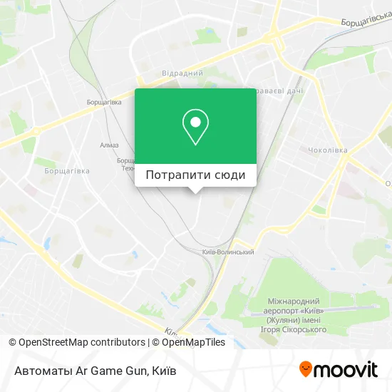 Карта Автоматы Ar Game Gun