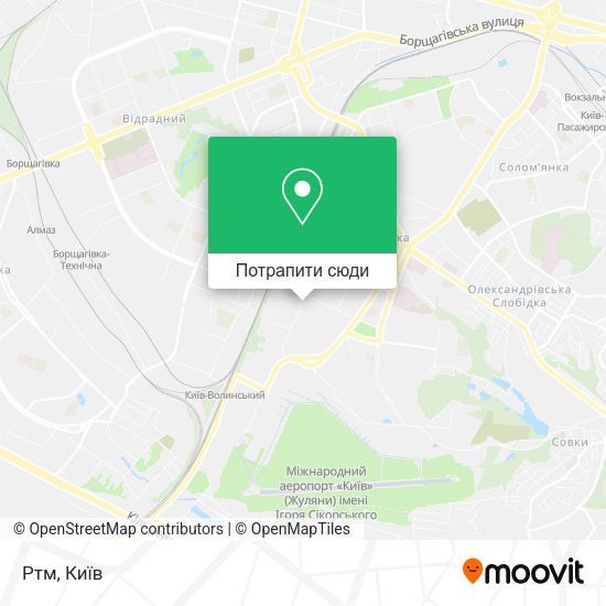 Карта Ртм