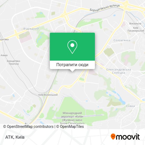 Карта АТК