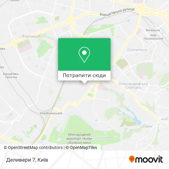 Карта Деливери 7