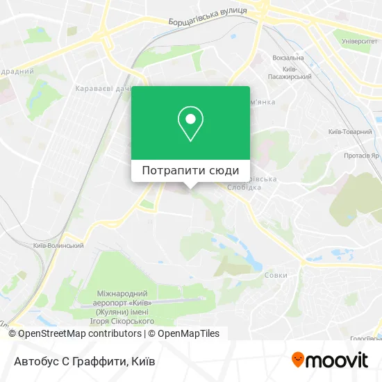 Карта Автобус С Граффити
