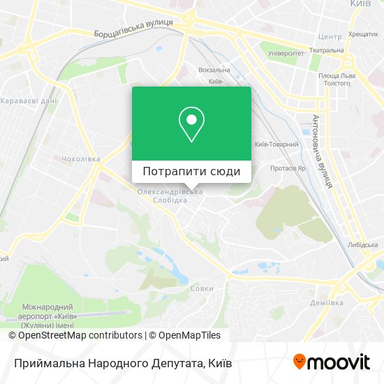 Карта Приймальна Народного Депутата