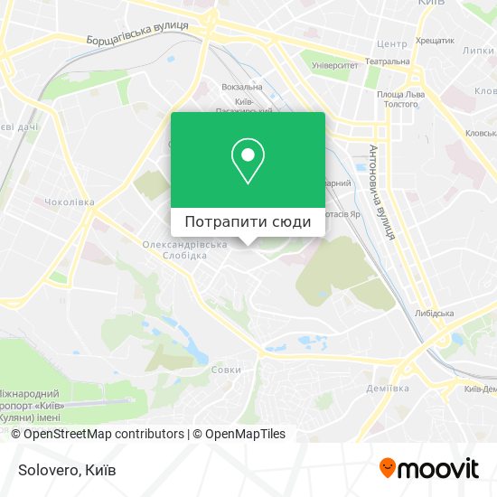 Карта Solovero