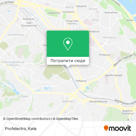 Карта Profelectro