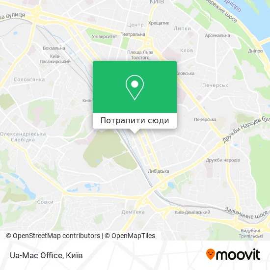 Карта Ua-Mac Office