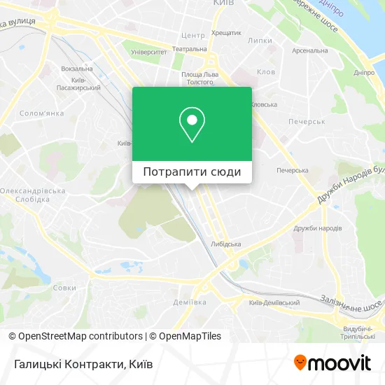 Карта Галицькі Контракти