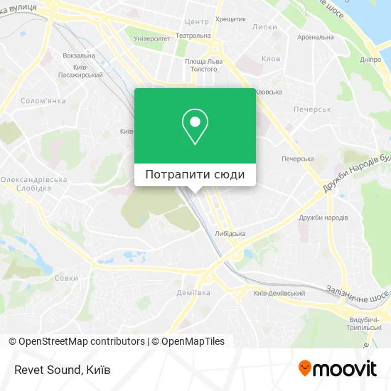 Карта Revet Sound