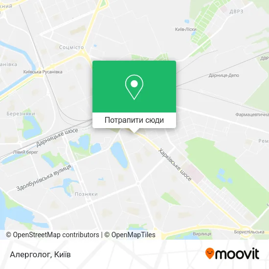 Карта Алерголог