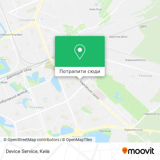 Карта Device Service