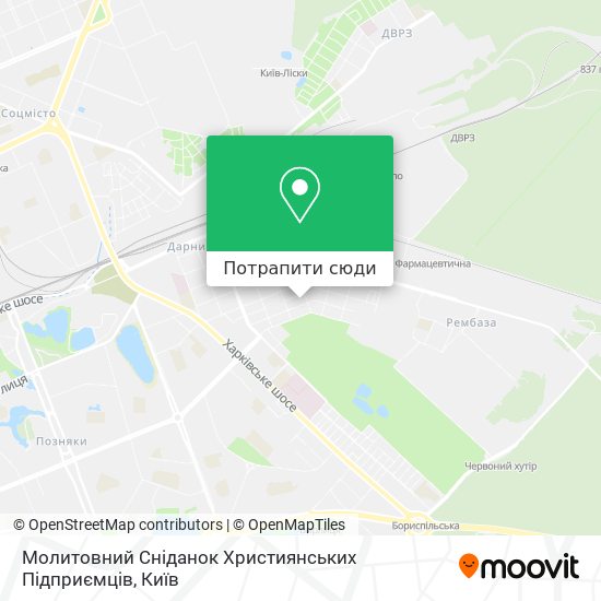 Карта Молитовний Сніданок Християнських Підприємців