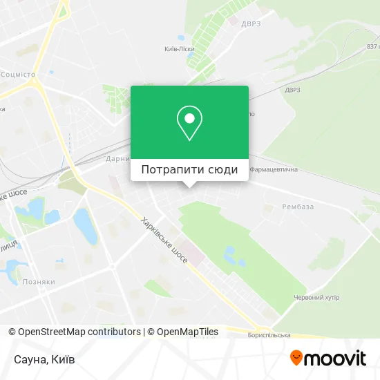 Карта Сауна