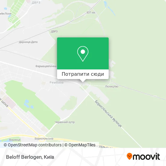 Карта Beloff Berlogen