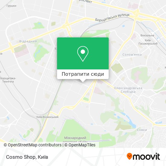 Карта Cosmo Shop