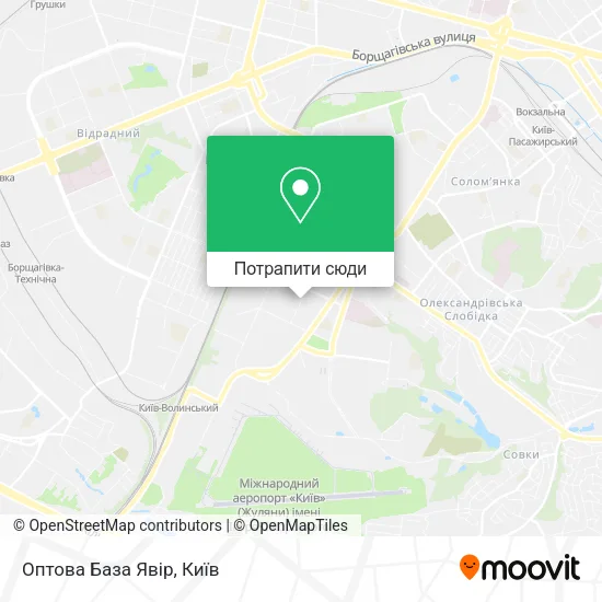 Карта Оптова База Явір