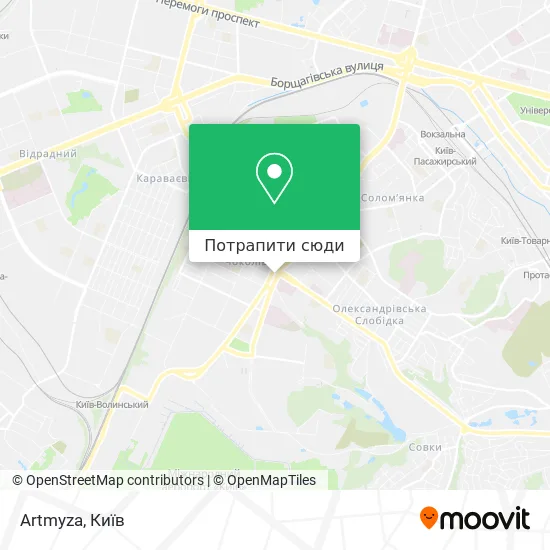 Карта Artmyza