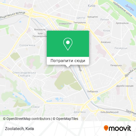 Карта Zoolatech