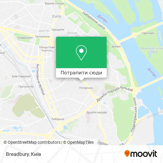 Карта Breadbury