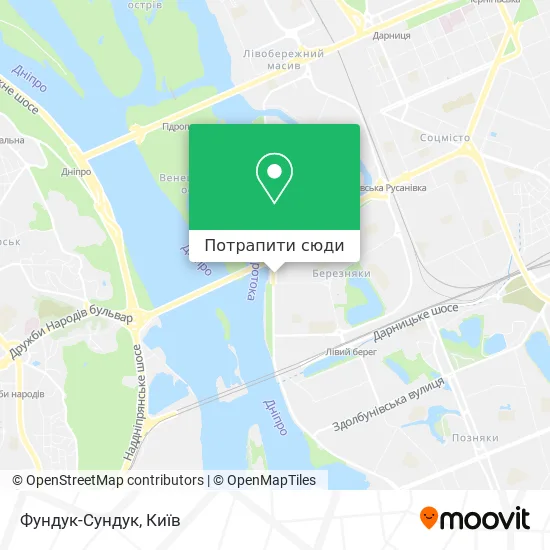 Карта Фундук-Сундук