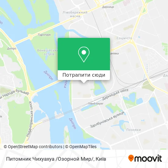 Карта Питомник Чихуахуа /Озорной Мир/