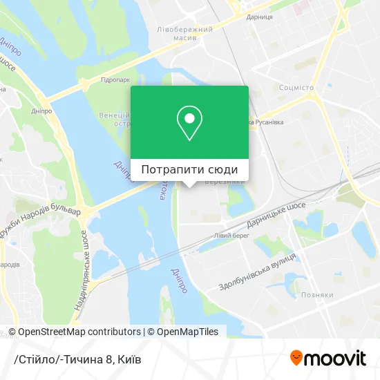 Карта /Стійло/-Тичина 8