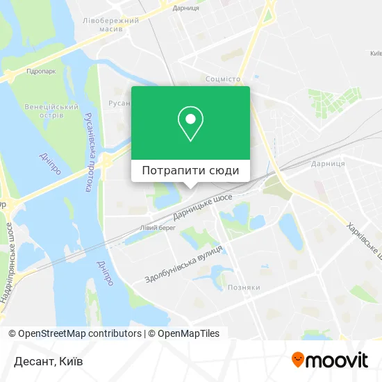 Карта Десант