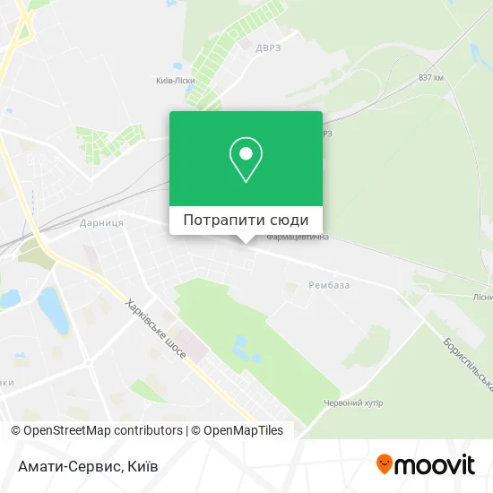 Карта Амати-Сервис