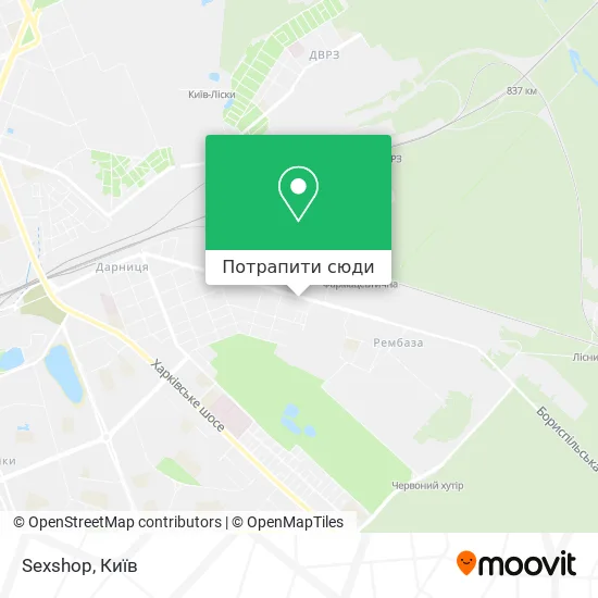 Карта Sexshop