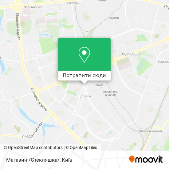 Карта Магазин /Стекляшка/
