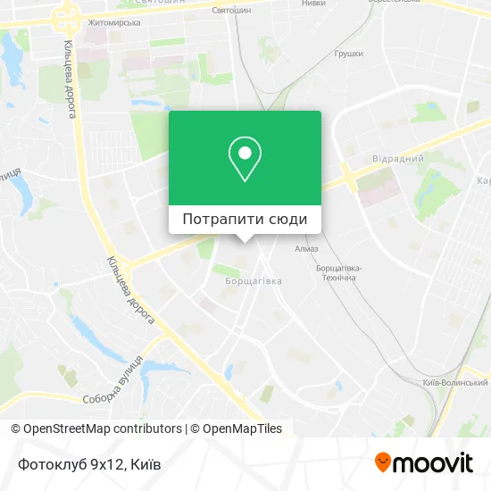 Карта Фотоклуб 9х12