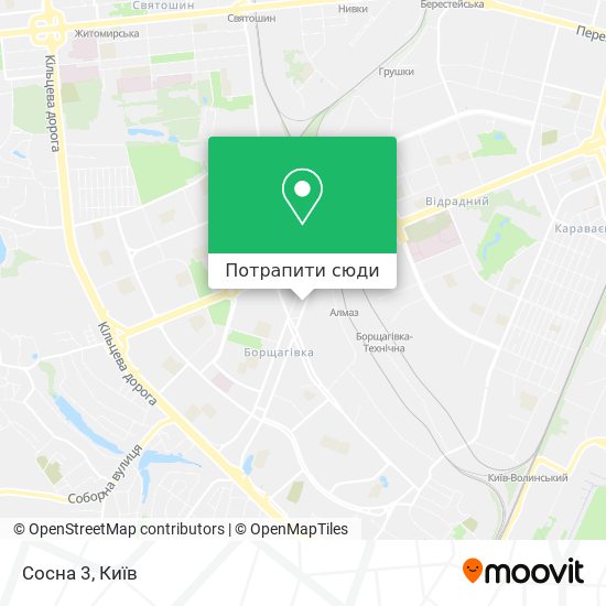 Карта Сосна 3