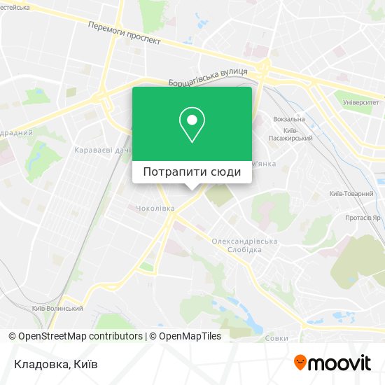 Карта Кладовка