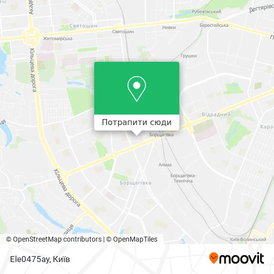 Карта Ele0475ay