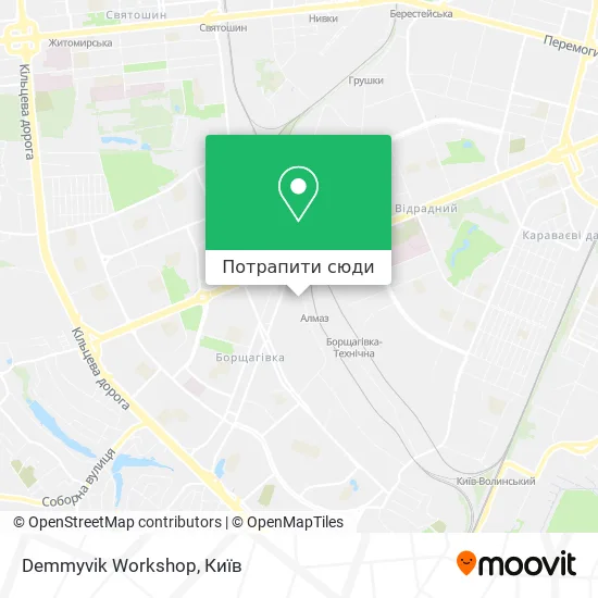 Карта Demmyvik Workshop