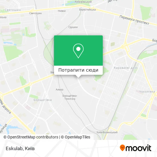Карта Eskulab