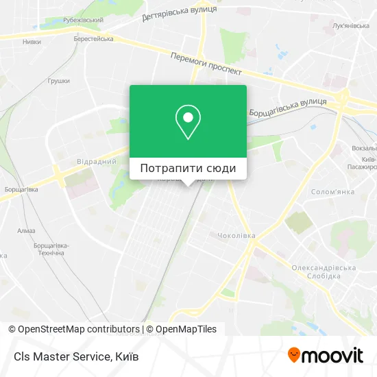 Карта Cls Master Service