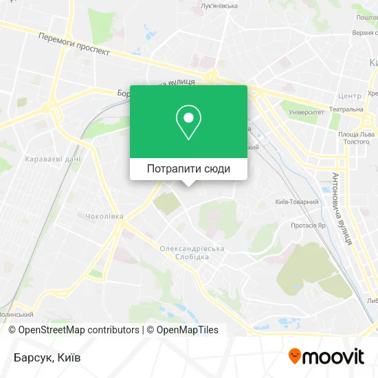 Карта Барсук