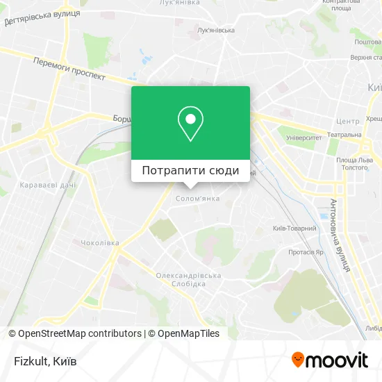 Карта Fizkult