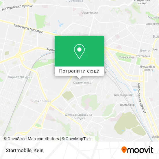 Карта Startmobile