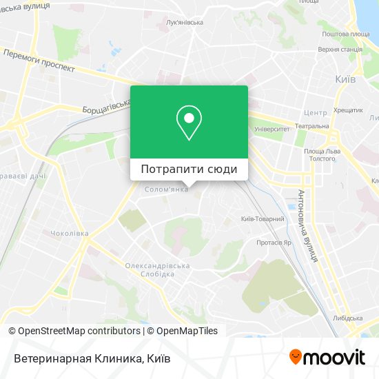 Карта Ветеринарная Клиника